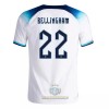 Maglia ufficiale Inghilterra BELLINGHAM 22 Casa Mondiali 2022 per Uomo